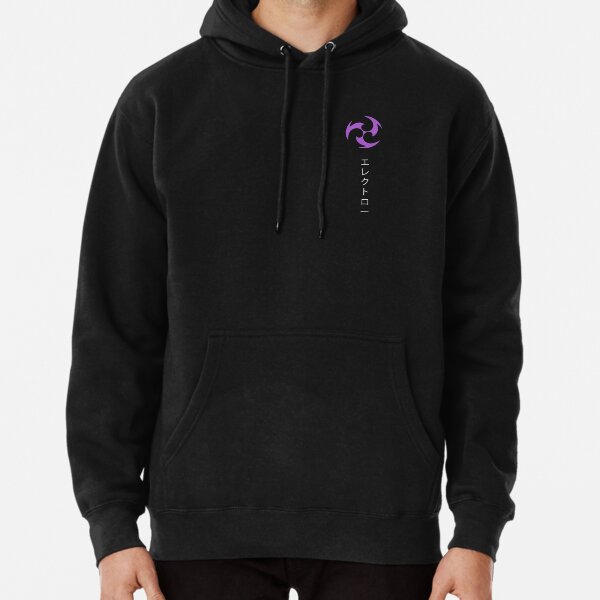 Genshin Impact - Electro Element Emblem I Pullover Hoodie RB1807 product Offical genshin impact Merch