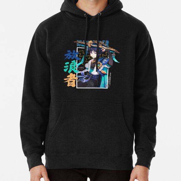 Genshin Impact Wanderer Scaramouche Pullover Hoodie RB1807 product Offical genshin impact Merch