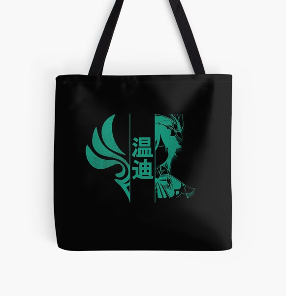 Genshin Impact Venti Duality All Over Print Tote Bag RB1807 product Offical genshin impact Merch