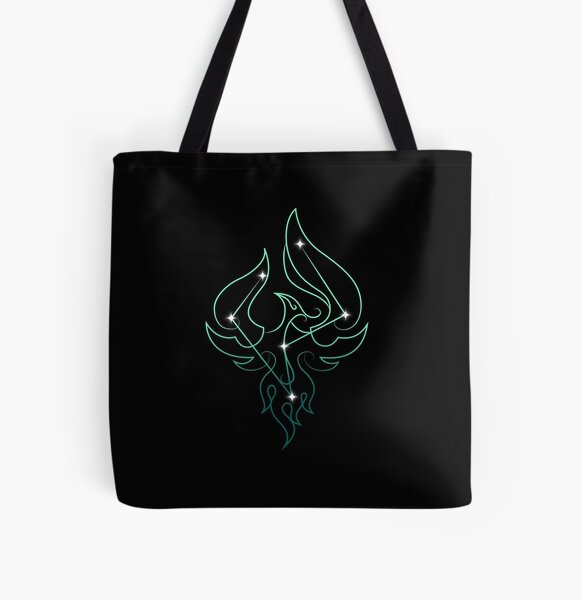 Genshin Impact Xiao Constellation All Over Print Tote Bag RB1807 product Offical genshin impact Merch