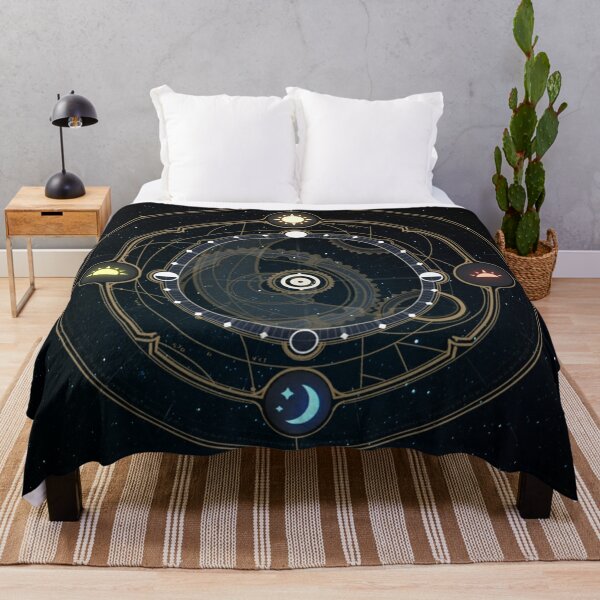 Magical Clock Throw Blanket RB1807 product Offical genshin impact Merch