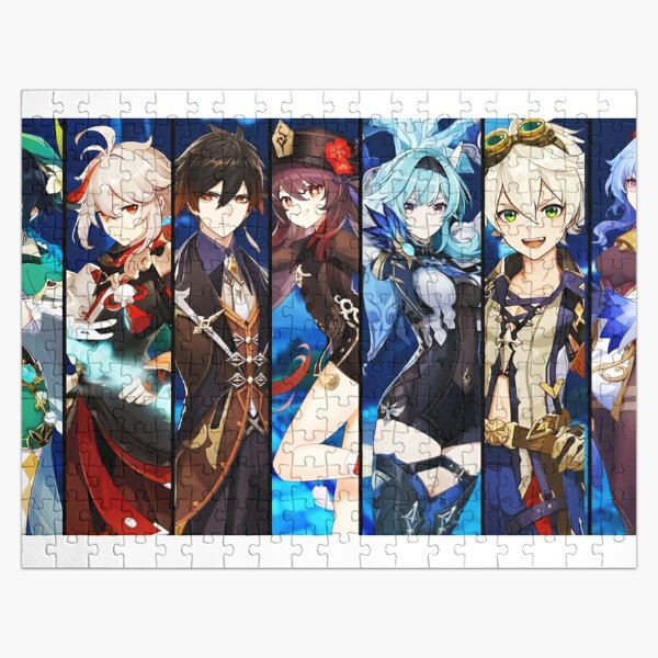 Anime Genshin Impact Characters Jigsaw Puzzle RB1807 product Offical genshin impact Merch