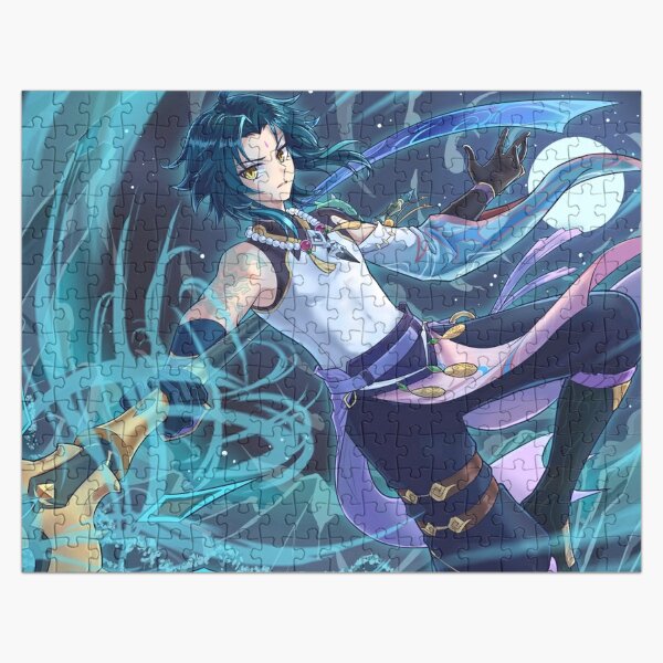 The legend of xiao Jigsaw Puzzle RB1807 product Offical genshin impact Merch