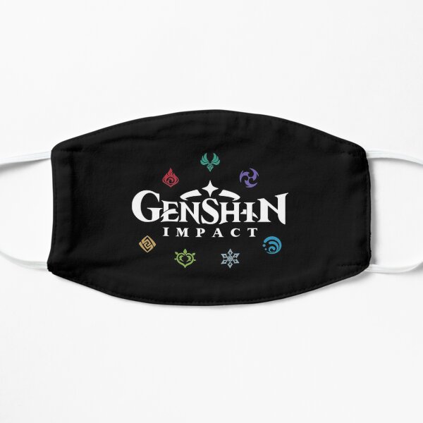 Genshin Impact Elements (Colours) Flat Mask RB1807 product Offical genshin impact Merch